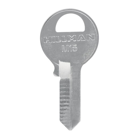 Hillman Padlock Universal Key Blank, No.M15 - Pack of 10 5937495
